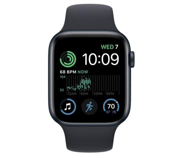 Apple Watch SE 2 44/Midnight Aluminum/Midnight Sport LTE - 1071026 - zdjęcie 2